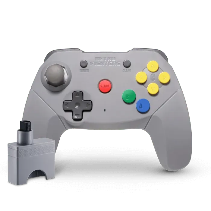 Retro Fighters Brawler64 Wireless Edition gamepad N64