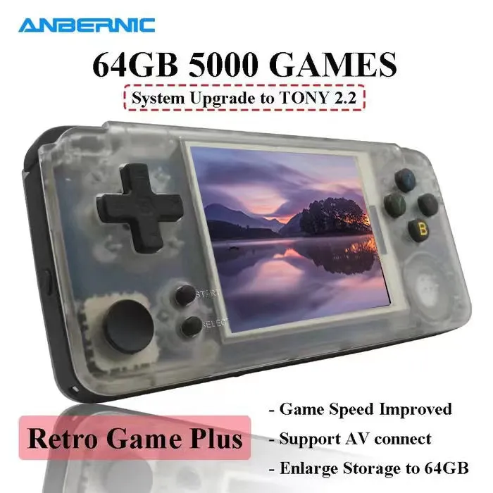 Anbernic Retro Game Plus consola portabila 3 inch