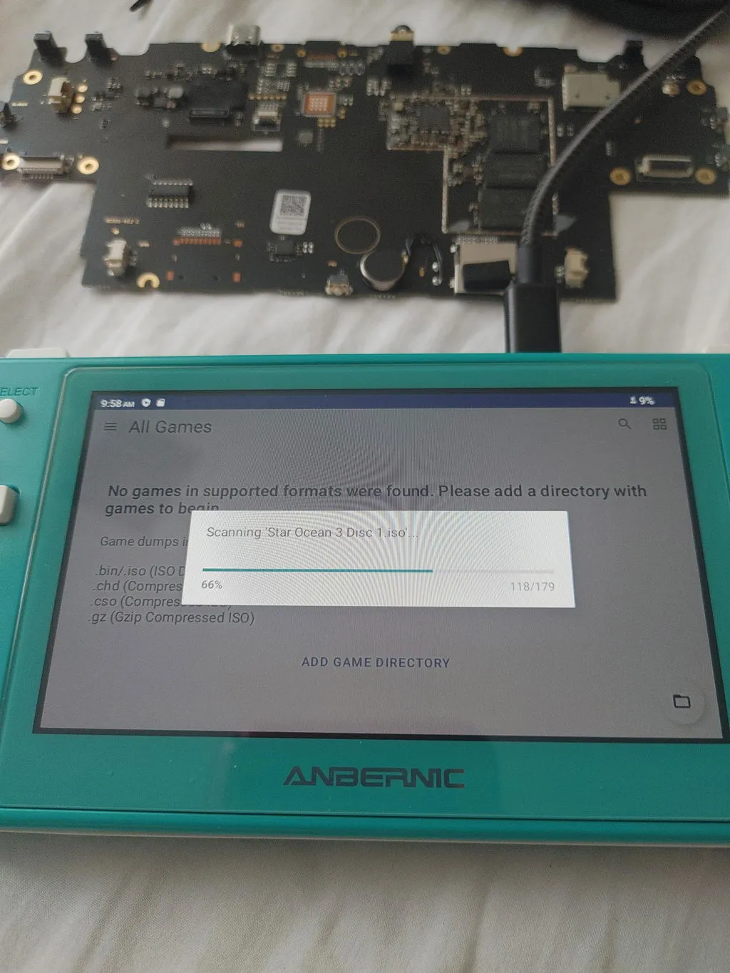 Anbernic RG505 husa protectie portabila