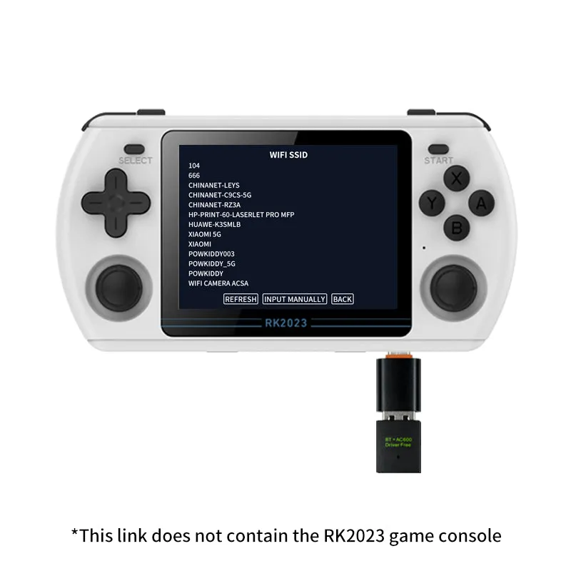 Powkiddy RK2023 adaptor Wi-Fi OTG