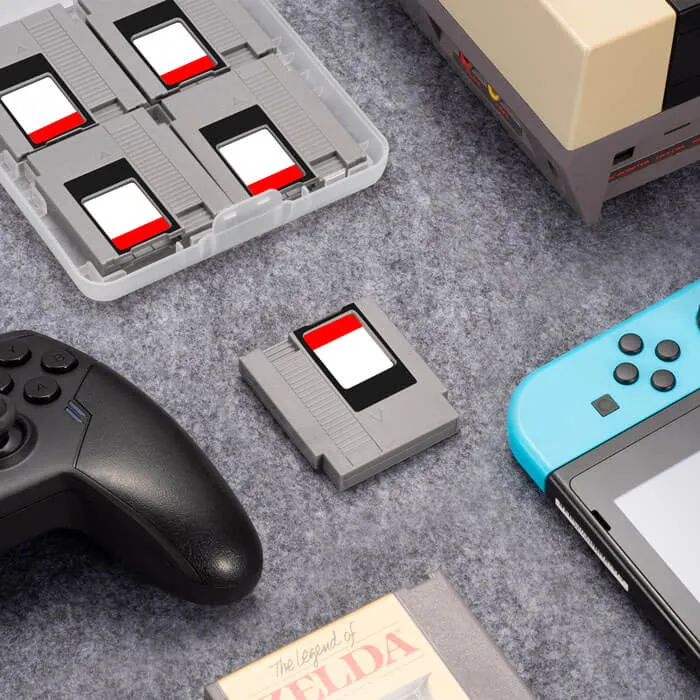 Retro Fighters Retro85 mini cutii pentru jocuri Switch, set cu suport transparent