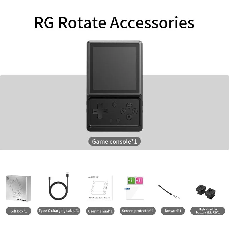 Anbernic RG Rotate consolă portabilă Android