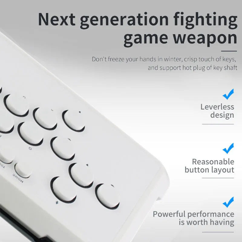 Powkiddy A50 Hitbox controller arcade leverless