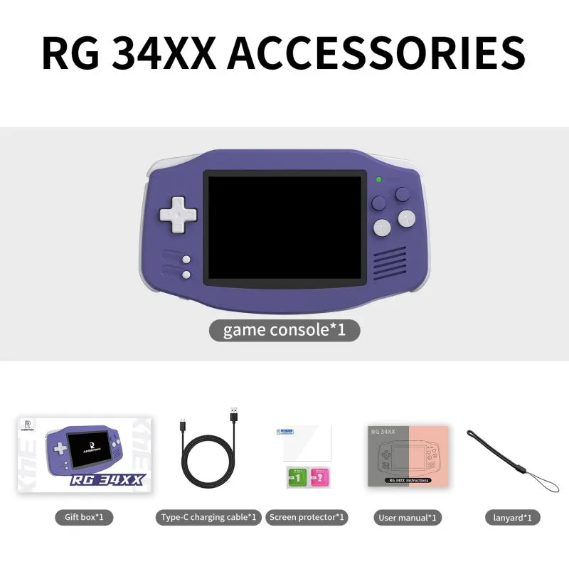 Anbernic RG 34XX consolă portabilă Wi-Fi