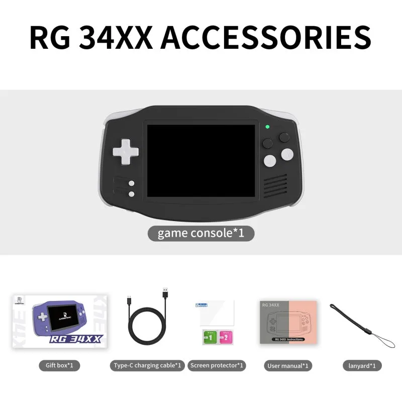 Anbernic RG 34XX consolă portabilă Wi-Fi