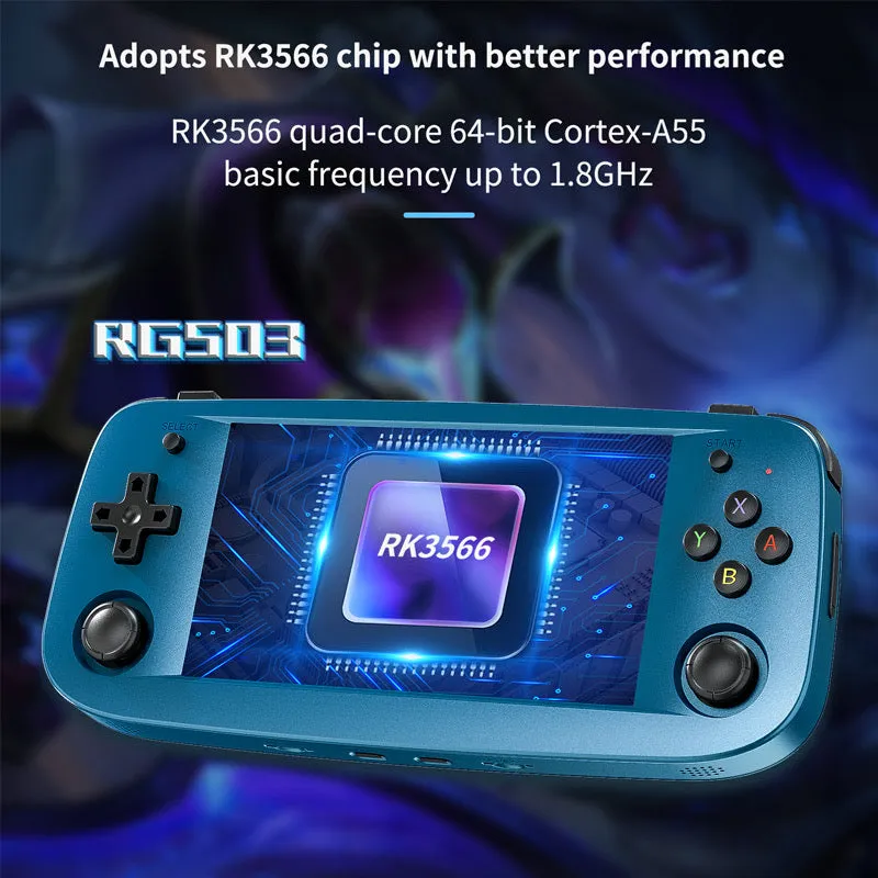 Anbernic RG503 consola portabila OLED Linux