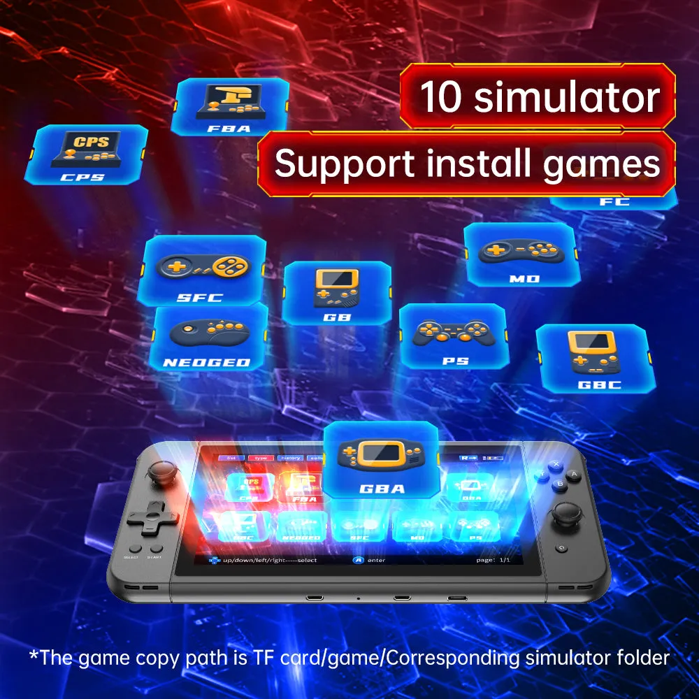 Powkiddy X70 consolă portabilă video