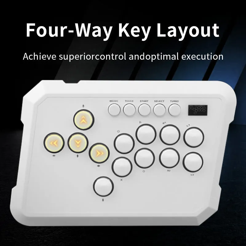 Powkiddy A50 Hitbox controller arcade leverless