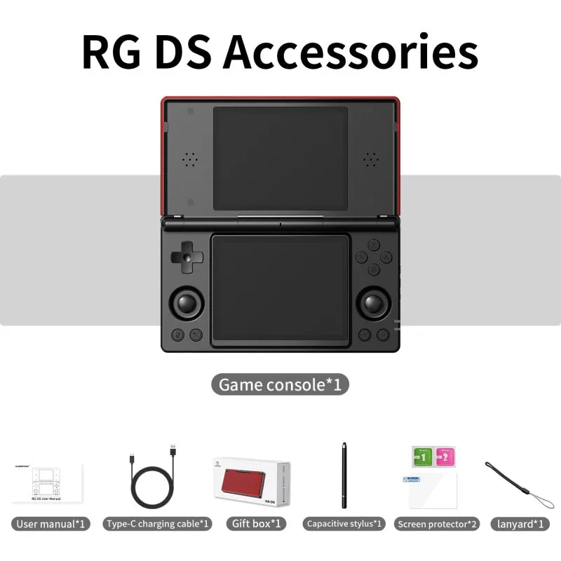 Anbernic RG DS consolă portabilă cu două ecrane