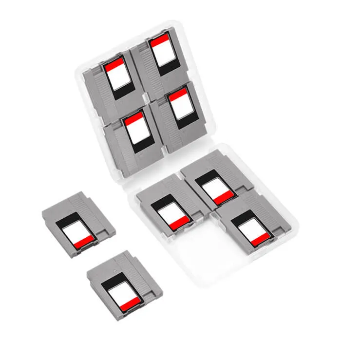 Retro Fighters Retro85 mini cutii pentru jocuri Switch, set cu suport transparent