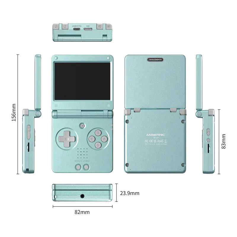Anbernic RG SP consolă portabilă Linux clamshell