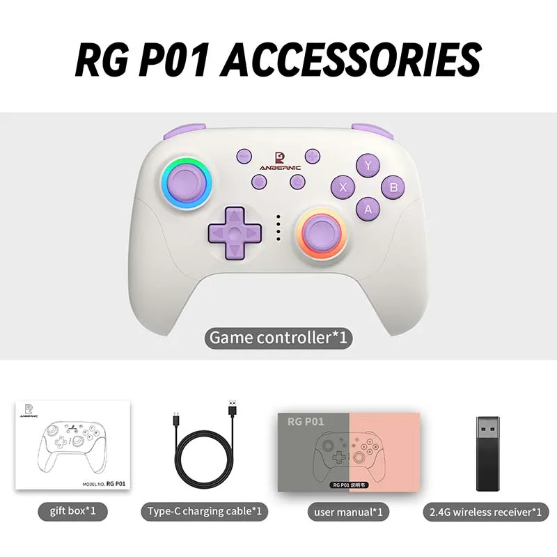 Anbernic RG P01 controller wireless Hall
