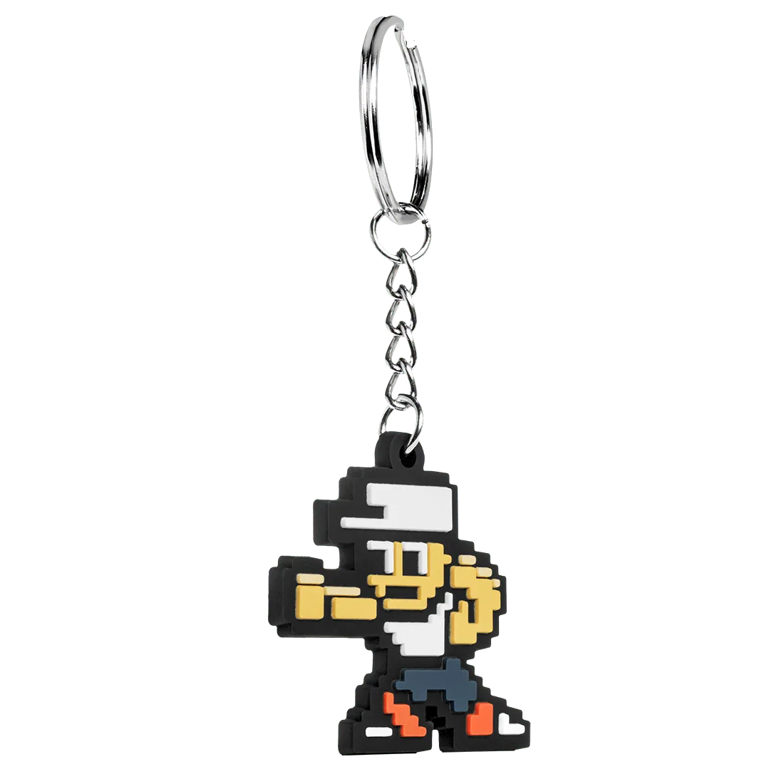 Retro Fighters Jab breloc cauciuc pixelat