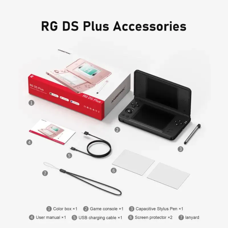 Anbernic RG DS Plus consola portabila ecran dublu